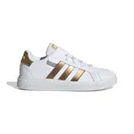 adidas Grand Court Sustainable Lifestyle Court Elastic Lace and Top Strap Shoes 30