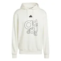 adidas Graphic Print Fleece Hoodie L