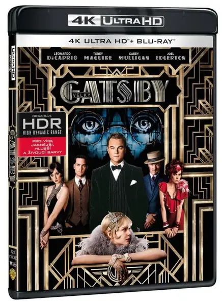 Velký Gatsby (4K UHD + BLU-RAY) (2 BLU-RAY)