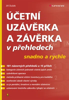 E-kniha: Účetní uzávěrka a závěrka v přehledech od Dušek Jiří