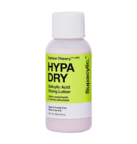 CARBON THEORY Pleťové mléko Supacylic 2% Salicylic Acid Drying Lotion 30 ml