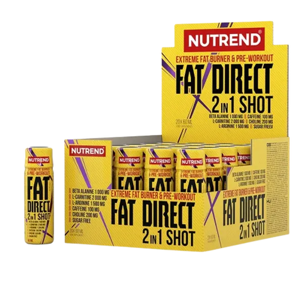 NUTREND Fat Direct 2 in 1 Shot 20 x 60 ml