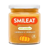 SMILEAT BIO zeleninový příkrm dýně, brambory, cuketa s extra panenským olivovým olejem 6M+, 230 g