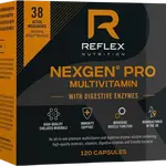 REFLEX NUTRITION Nexgen® PRO + Digestive Enzymes 120 kapslí