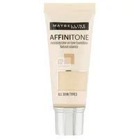 MAYBELLINE NEW YORK Affinitone make-up odstín 02 Light Porcelain 30 ml