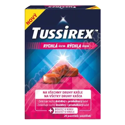 TUSSIREX  20 pastilek
