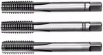 Závitníky sadové metrické NO, levý závit ČSN 22 3010, různé rozměry, 3 ks - Bučovice Tools Velikost: 6x1 mm