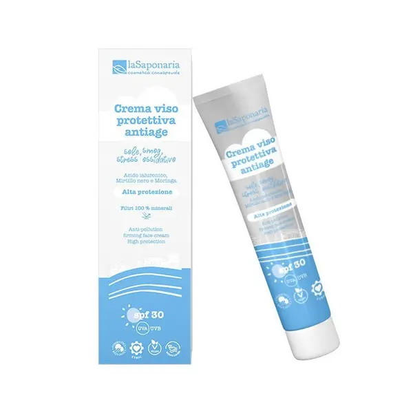 laSaponaria Zpevňující a ochranný pleťový krém BIO SPF30 40 ml