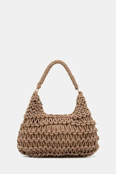 Kabelka Answear.LAB hnědá barva