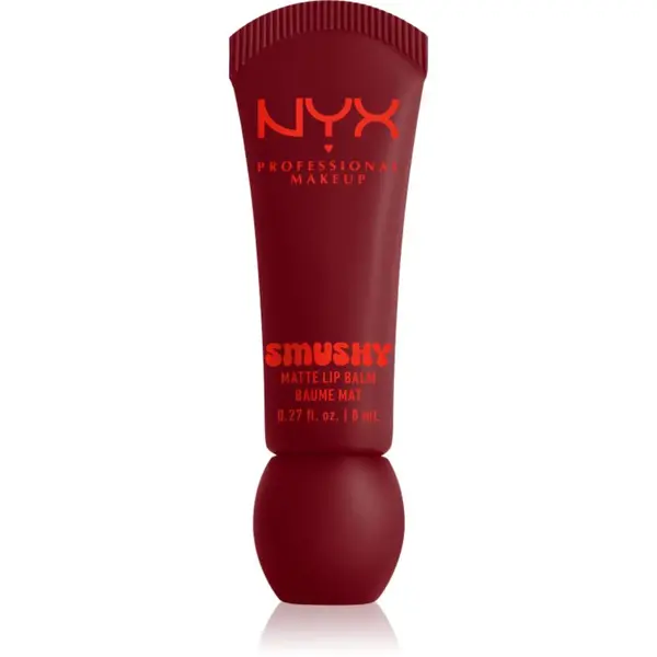 NYX Professional Makeup Smushy Matte Lip Balm balzám na rty s matným efektem odstín Swipe 2 Smooth 8 ml