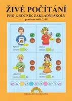 Živé počítání 2. díl – pracovní sešit k učebnici Matematika 1 - Zdena Rosecká