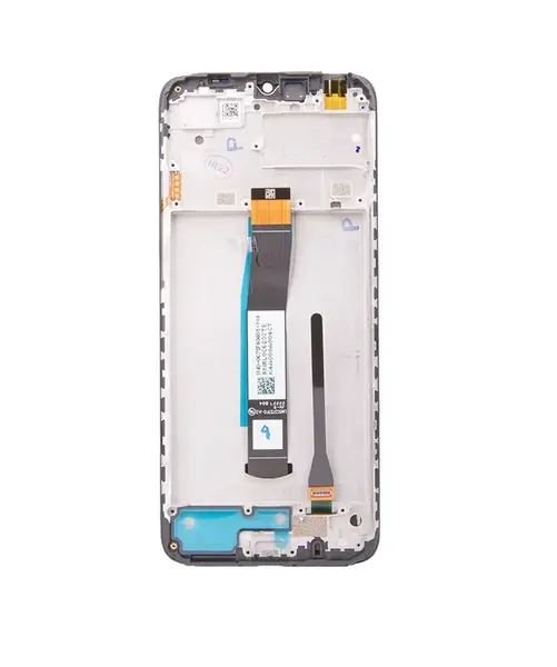 LCD + dotyk + přední kryt pro Poco C40, black