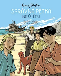Správná pětka na útěku - komiks - Enid Blyton