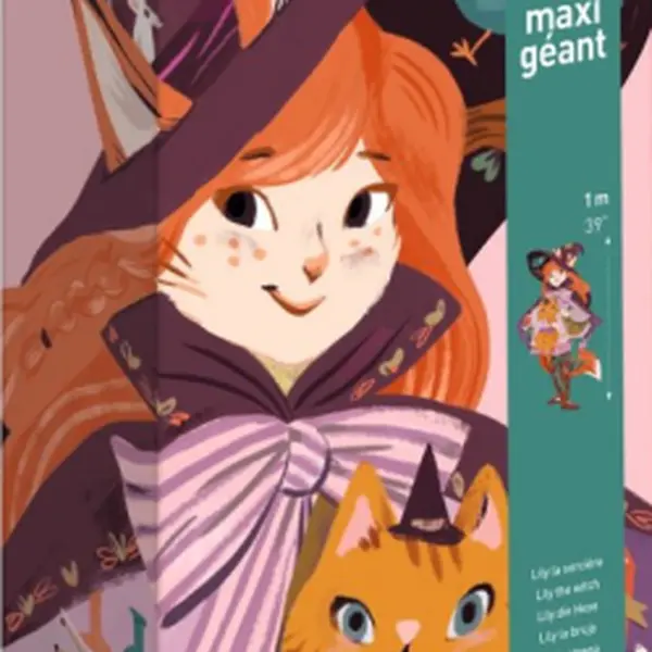 Gigant puzzle Čarodějka Lily
