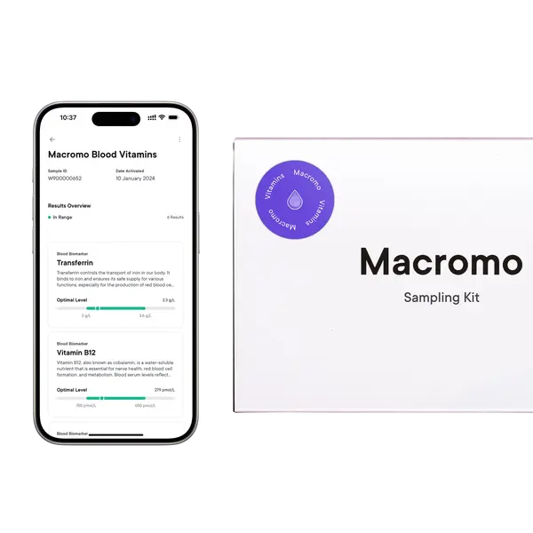 MACROMO krevní test Vitamíny a minerály