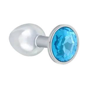 LOLA GAMES  Anální kolík Diamond Light blue Sparkle Small