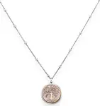 Amen Růžově pozlacený stříbrný náhrdelník Tree of Life CLAL3