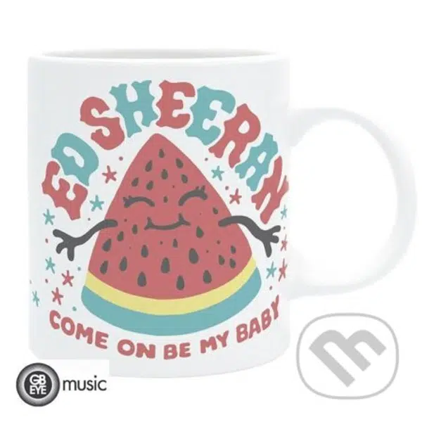 Ed Sheeran Keramický hrnček 320 ml - Melon