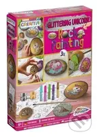 Malování na kameny/oblázky Třpytivý jednorožec