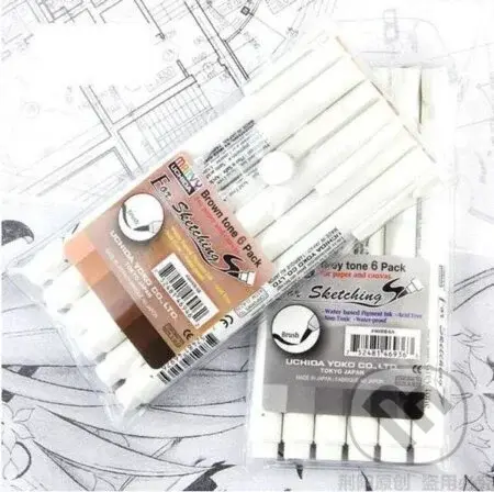 Technický popisovač 4600B-6A (6KS šedá)