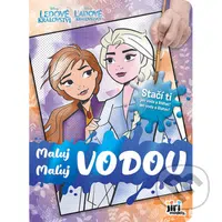 Maluj vodou Ledové království - kniha z kategorie Omalovánky