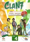 Clan 7 Nivel 4 - Libro del alumno + CD-ROM - kniha z kategorie Jazykové učebnice a slovníky