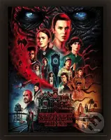 Zarámovaný obraz Stranger Things 4 - Vecna 3D