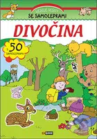 Divočina s 50 samolepkami (Veselé sešity se samolepkami) - kniha z kategorie Omalovánky, vystřihovánky, papír
