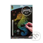 Vyškrabávací sada A4 - Mořský koník