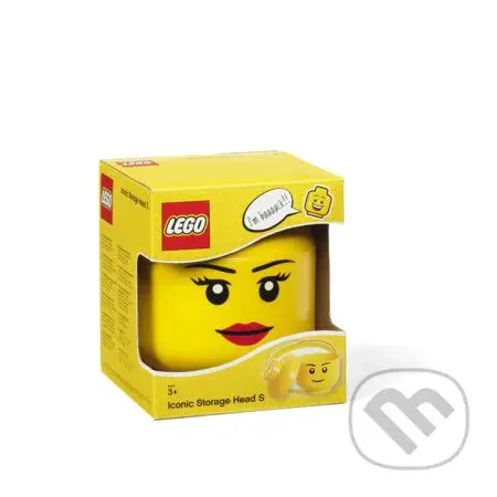LEGO úložná hlava (veľkosť S) - dievča