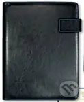 Obal na diár Diplomat čierny (z ekokože na manažérsky diár)