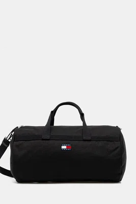 Taška Tommy Jeans černá barva, AM0AM13406