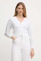 Kardigan Guess KHLOE dámský, bílá barva, W5GR08 Z3MN2