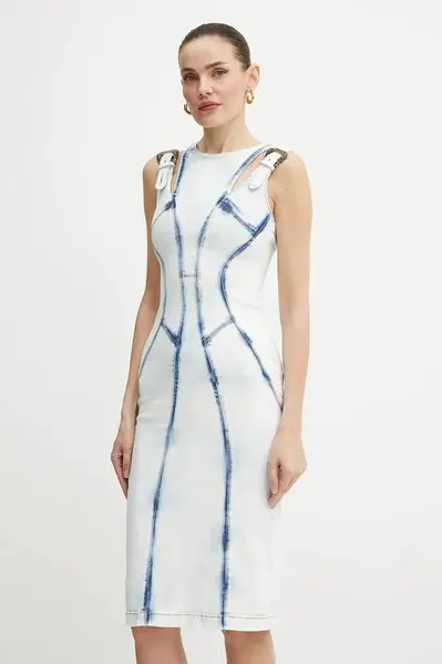 Džínové šaty Versace Jeans Couture