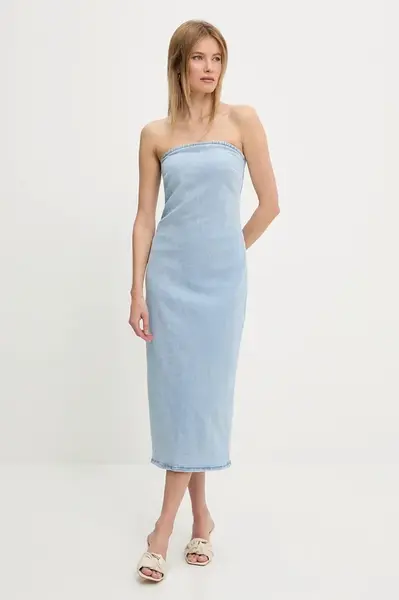 Džínové šaty Answear.LAB