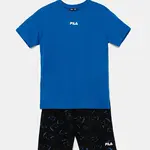 Dětské bavlněné pyžamo Fila modrá barva, FPS7001