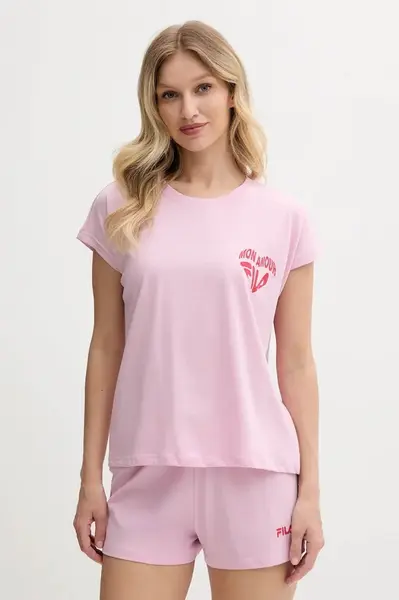 Bavlněné pyžamo Fila