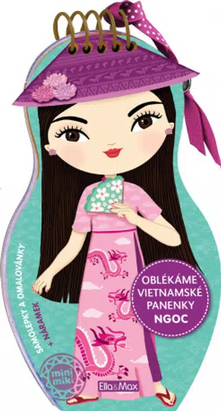 Oblékáme vietnamské panenky - NGOC - Ema Potužníková