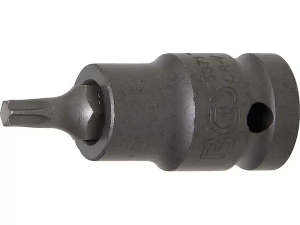 BGS Technic BGS 5371 Zástrčná hlavice 1/2" T-profil T30 x 53 mm, tvrzená