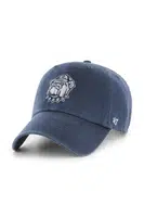 Bavlněná baseballová čepice 47 brand NCAA Georgetown Hoyas tmavomodrá barva, s aplikací, C-NLRGW1093GWS-NY
