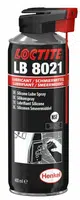 Silikonové mazivo (olej), univerzální, sprej 400 ml - Loctite LB 8021