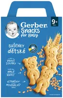 GERBER Snacks dětské sušenky 180 g