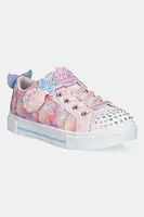 Dětské tenisky Skechers TWINKLE SPARKS - UNDERWATER M růžová barva, 314824L