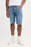 Džínové šortky Pepe Jeans SLIM GYMDIGO SHORT TRACK