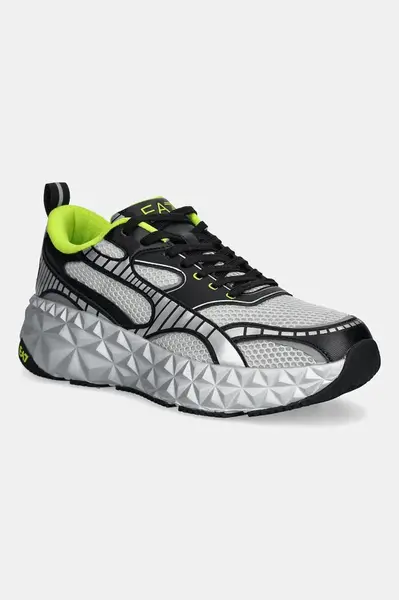 Sneakers boty EA7 Emporio Armani šedá barva, XK431.X8X238