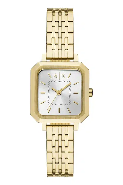 Hodinky Armani Exchange dámské, zlatá barva, AX5725