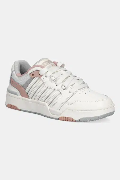 Kožené sneakers boty K-Swiss SI-18 RIVAL béžová barva, 98531.115.M