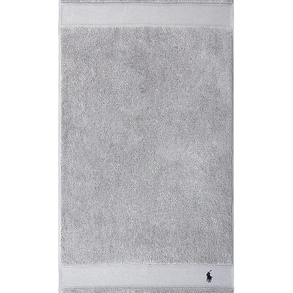 Bavlněný ručník Ralph Lauren Polo Player Andover Heather 55 x 100 cm šedá barva