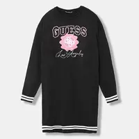 Dívčí šaty Guess černá barva, mini, J5YK09 Z3OF0