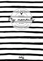 Cestovní deník My Moments / pruhovaný